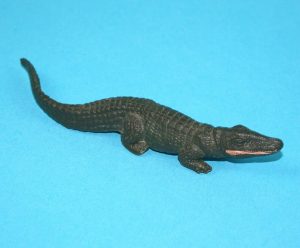 BRITAINS ZOO #1327 BABY CROCODILE 1970s ENGLAND