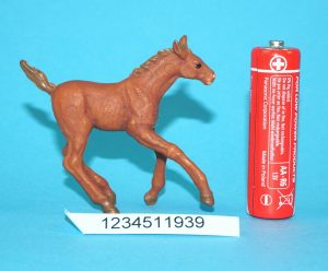 ELASTOLIN FARM SERIES HORSE FOAL 1/32 SCALE 54MM 1960s GERMANY