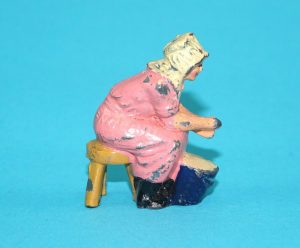 JOHILLCO LEAD FARM MILKMAID MILKING 1930s JOHN HILL & CO ENGLAND BRITAINS TIMPO