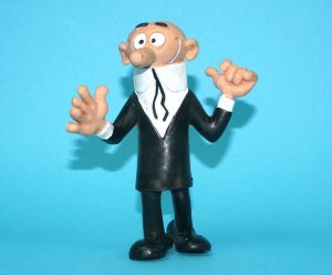 MORTADELO Y FILEMON PVC TOY FIGURES 1986 COMICS SPAIN HTF