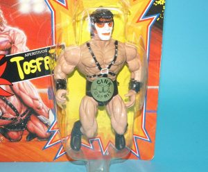 MOTU KO WRESTLER MOC MOSC 1980s SUNGOLD GALAXY FIGHTERS WWF HTF