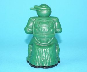 TMNT TEENAGE MUTANT NINJA TURTLES BUBBLE GUM CONTAINER MICHAELANGELO 1990 TOPPS