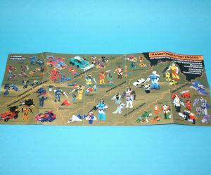 TRANSFORMERS G1 CATALOG KATALOG 1989 CHECKLIST PRETENDERS / MICROMASTERS EURO