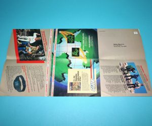 1987 GI JOE LEAFLET FOLDOUT OPERATION A.C.T.I.O.N. PROMO ORDER FORM – HASBRO