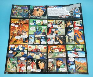 2003 GI JOE  LEAFLET BROCHURE CATALOG FOLDOUT MINI COMIC CHAPTER 6 HASBRO