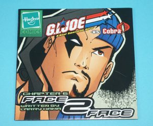 2003 GI JOE  LEAFLET BROCHURE CATALOG FOLDOUT MINI COMIC CHAPTER 6 HASBRO