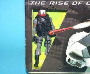 2009 GI JOE ROC COBRA GUNSHIP & FIREFLY v19 ‘RED HELMET’ MIB MISB EURO BOX