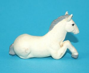 BRITAINS FARM #817 H2121 #2121 SUFFOLK FOAL LYING 1960s LEAD MOULD ENGLAND