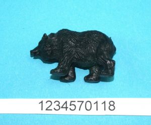 BRITAINS ZOO #1337 BROWN BEAR CUB 1960s ENGLAND