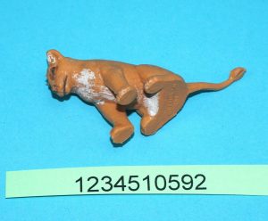 BRITAINS ZOO #1343 LION CUB 1960s ENGLAND