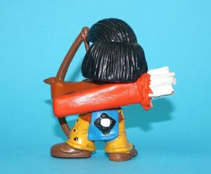 CASTERMAN MARLEX YAKARI PVC FIGURE BUFFALO SEED 1984 SCHLEICH