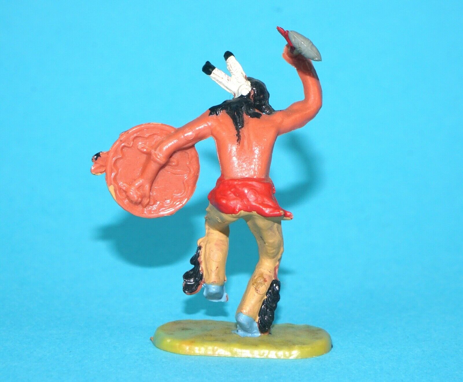 ELASTOLIN 4CM 40MM SERIES No. 6816 NATIVE AMERICAN INDIAN 1960s GERMANY - Image 2