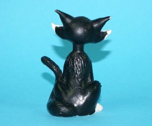 GASTON LAGAFFE PVC FIGURE GASTON’S CAT 1991 PLASTOY FRANQUIN