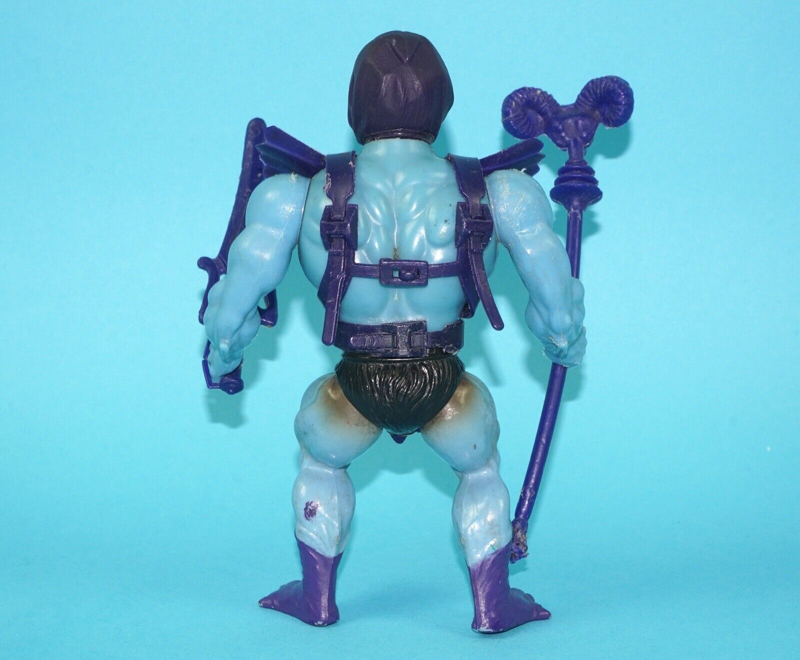 MOTU HE-MAN MASTERS OF THE UNIVERSE SKELETOR 100% COMPLETE TAIWAN 1981 MATTEL - Image 2