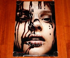 ORIGINAL MOVIE POSTER CARRIE 2013 UNFOLDED DS TEASER ONE SHEET