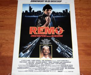 ORIGINAL MOVIE POSTER REMO 1985 DUTCH ONE SHEET FRED WARD STATUE OF LIBERTY