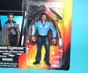 STAR WARS POTF2 LANDO CALRISSIAN MOC MOSC US CARD 1995 KENNER