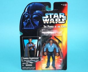 STAR WARS POTF2 LANDO CALRISSIAN MOC MOSC US CARD 1995 KENNER