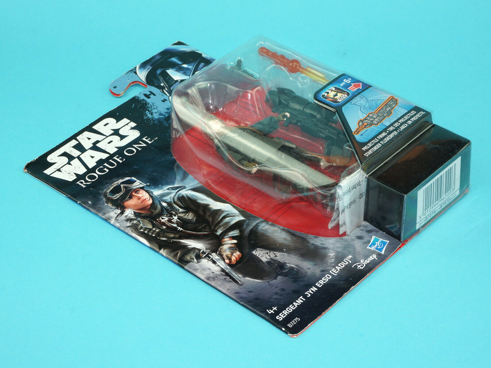 STAR WARS ROGUE ONE SERGEANT JYN ERSO (JEDHA) 3.75" MOC MOSC 2016 HASBRO - Image 2