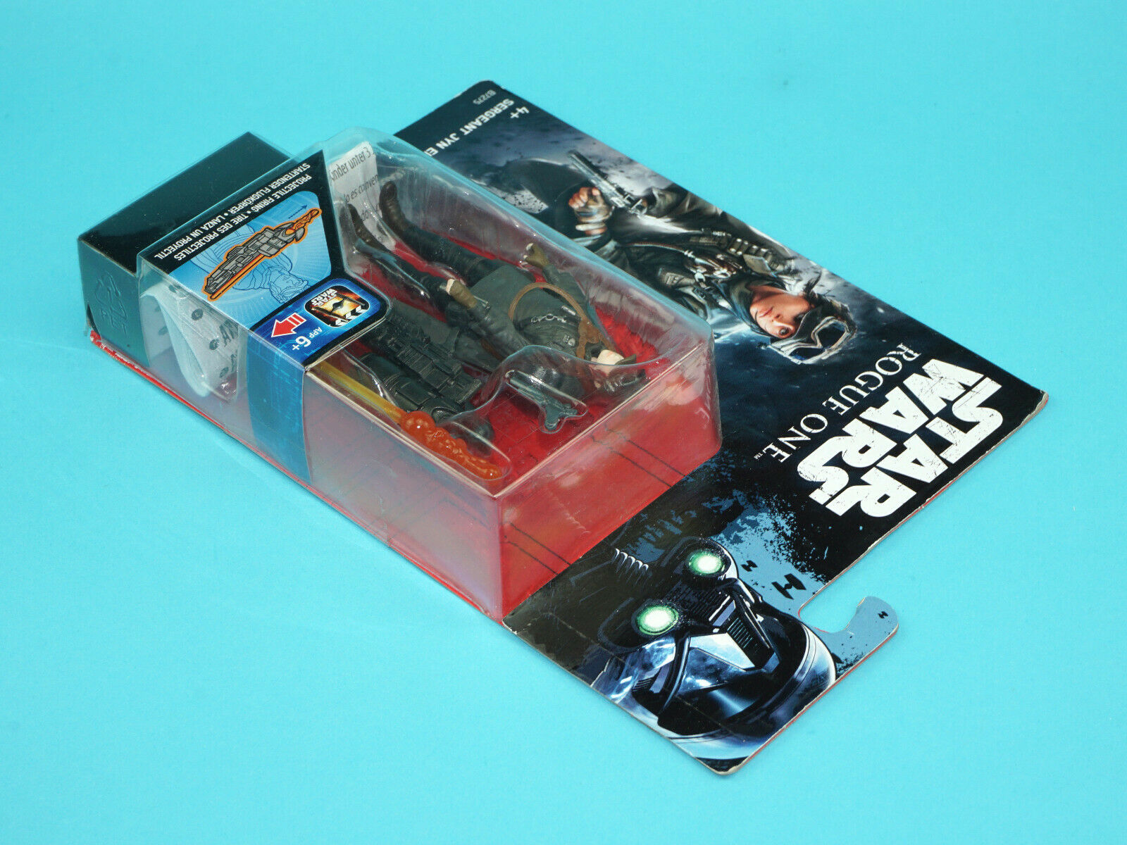 STAR WARS ROGUE ONE SERGEANT JYN ERSO (JEDHA) 3.75" MOC MOSC 2016 HASBRO - Image 3