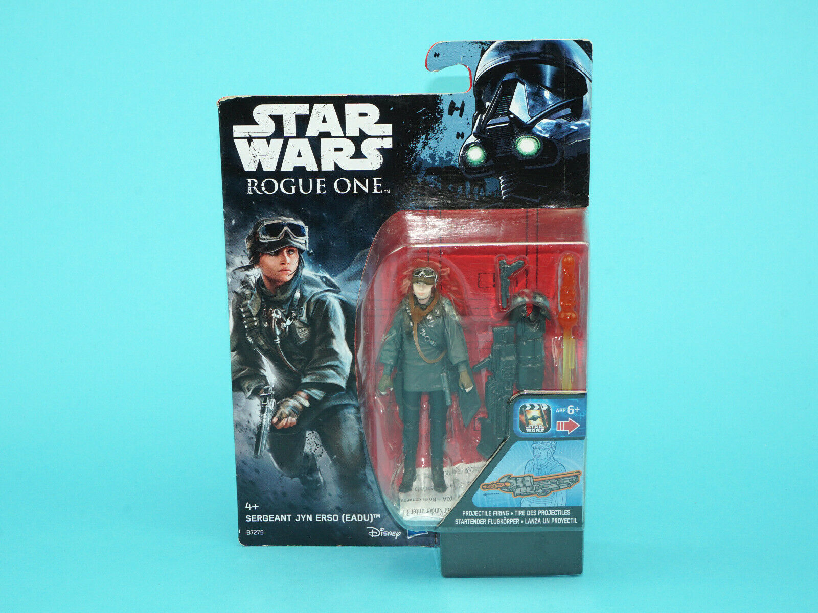 STAR WARS ROGUE ONE SERGEANT JYN ERSO (JEDHA) 3.75" MOC MOSC 2016 HASBRO