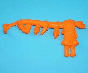 TMNT TEENAGE MUTANT NINJA TURTLES ORIGINAL SPARE PART RAT KING BELT 1989 PLAYMATES