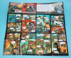 2003 GI JOE LEAFLET BROCHURE CATALOG FOLDOUT MINI COMIC CHAPTER 3 HASBRO