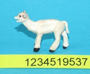 BRITAINS FARM #2216 ASSORTED LAMBS #2211 H2211 H1575 LAMB STANDING 1950s HERALD