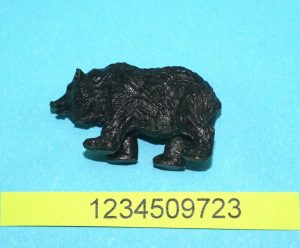 BRITAINS ZOO #1337 BROWN BEAR CUB 1960s ENGLAND