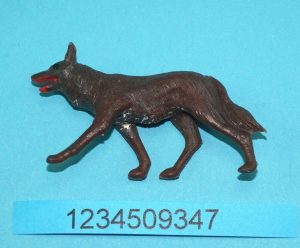 BRITAINS ZOO #1369 WOLF 1970s ENGLAND