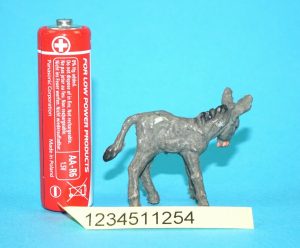 ELASTOLIN FARM SERIES DONKEY FOAL 1/32 SCALE 54MM 1960s GERMANY