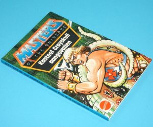 MOTU HE-MAN MASTERS OF THE UNIVERSE MINI STORY BOOK GRAYSKULL UNDER ATTACK DUTCH 1985
