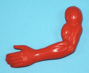 MOTU HE-MAN MASTERS OF THE UNIVERSE ORIGINAL SPARE PART MODULOK ARM (L) MALAYSIA 1985 MATTEL