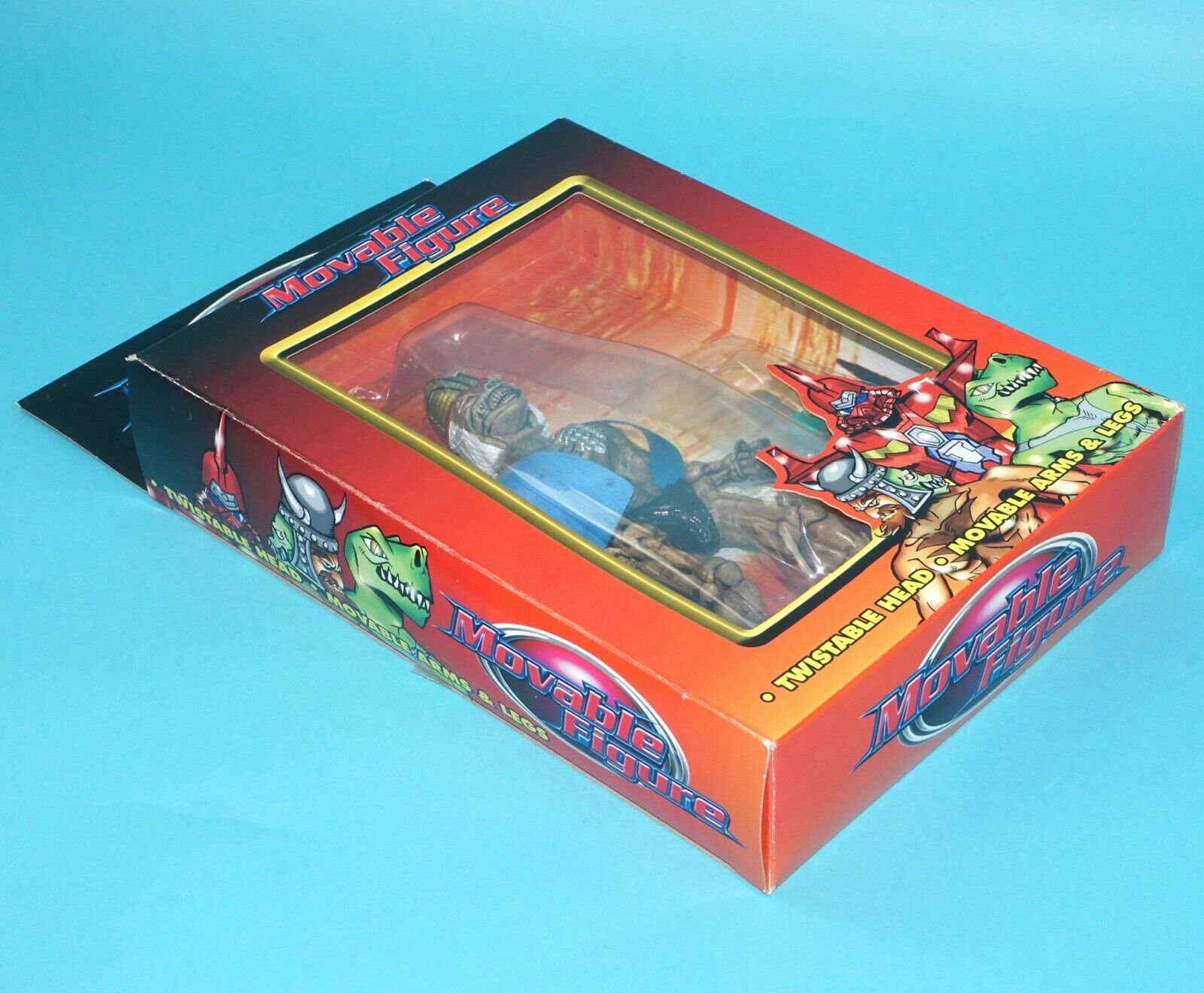 MOTU KO SKELETON FIGHTER MOVABLE FIGURE MIB MOC BOXED 1990s MANNIX FUN-TASTIC - Image 3