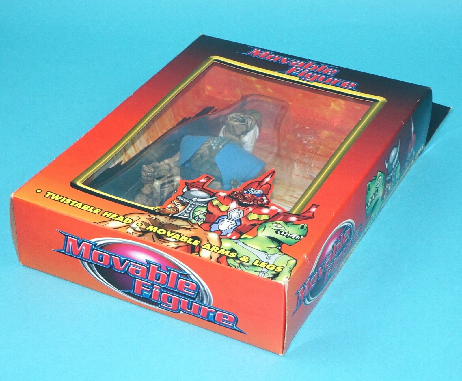 MOTU KO SKELETON FIGHTER MOVABLE FIGURE MIB MOC BOXED 1990s MANNIX FUN-TASTIC - Image 6