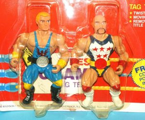 MOTU KO WRESTLING CHAMPIONS TAG TEAM HEROES MOC MOSC 1980s MADISON LTF HTF