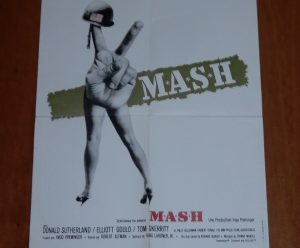 ORIGINAL MOVIE POSTER M.A.S.H 1970 FRENCH FOLDED 60X81CM MASH