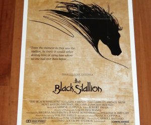 ORIGINAL MOVIE POSTER THE BLACK STALLION 1979 FOLDED ONE SHEET STYLE B
