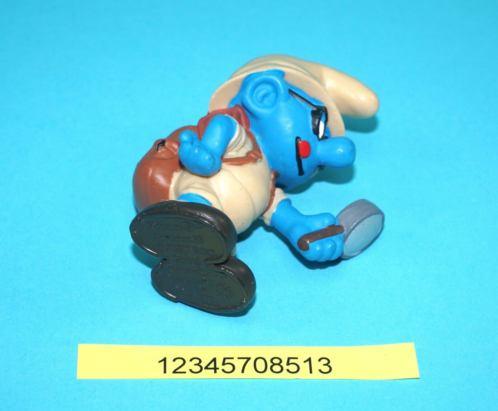 SMURFS 20778 JUNGLE BRAINY SMURF GERMANY COO 2016 SCHLEICH - Image 3