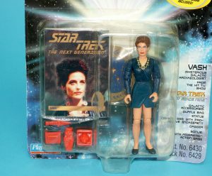 STAR TREK DEEP SPACE NINE VASH MOC MOSC 1995 PLAYMATES