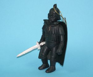 STAR WARS 5" RUBBER DARTH VADER TOY FIGURE DUTCH BOOTLEG 1977 HOLLAND GERMANY