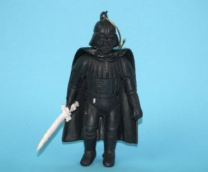 STAR WARS 5" RUBBER DARTH VADER TOY FIGURE DUTCH BOOTLEG 1977 HOLLAND GERMANY