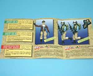 1990 GI JOE LEAFLET BROCHURE CATALOG "OPERATION COLBY" HASBRO NL BE BENELUX