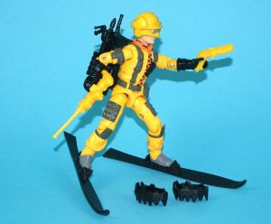 1990 GI JOE TIGER FORCE BLIZZARD UK EURO EXCLUSIVE 100% COMPLETE C9 HASBRO