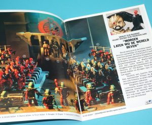 1991 GI JOE LEAFLET BROCHURE CATALOG NIEUWE HELDEN SPANNENDE AVONTUREN NL DUTCH