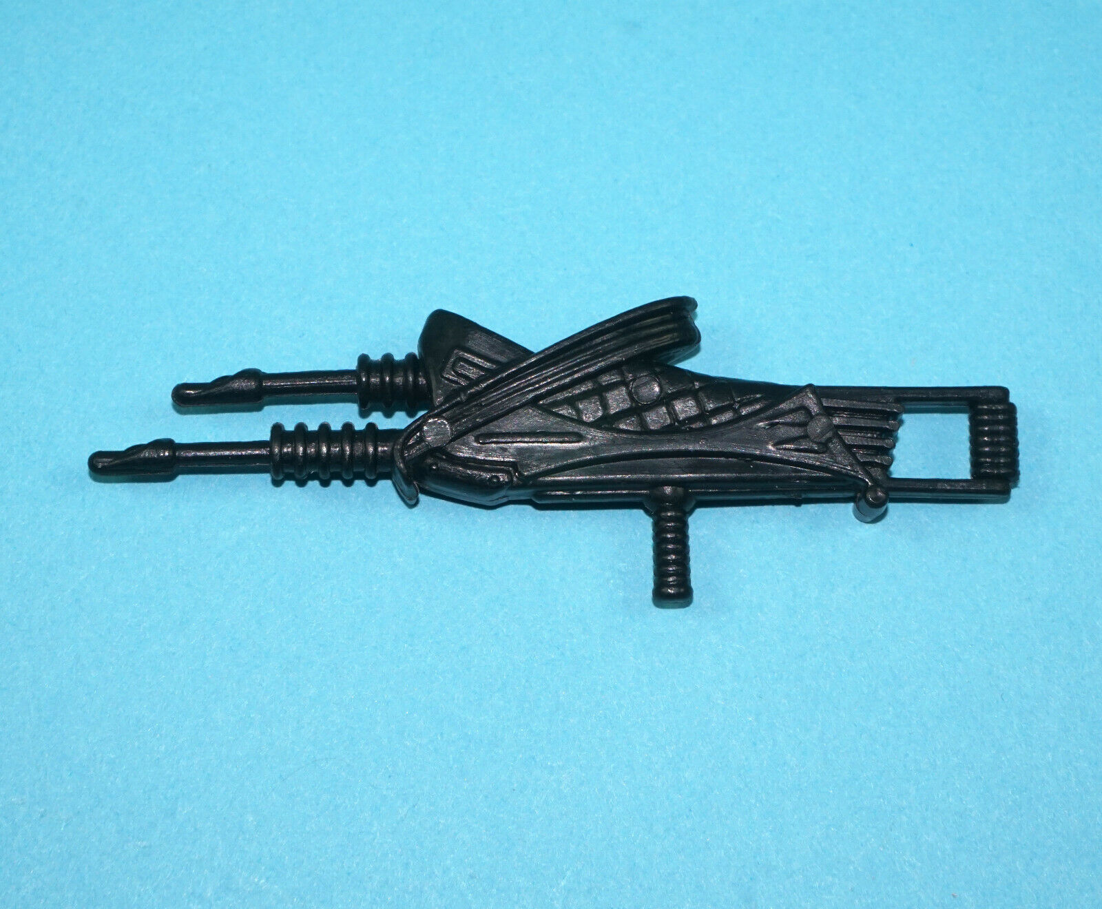 2000 GI JOE MAJOR BLUDD v4 ORIGINAL SPARE PART LASER RIFLE GUN HASBRO