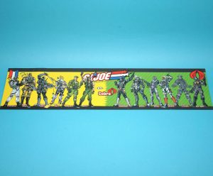 2001 GI JOE VS COBRA LEAFLET BROCHURE CATALOG FOLDOUT ‘COLLECT THEM ALL’ HASBRO
