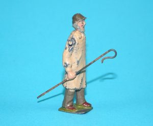 BRITAINS LEAD FARM No. 577 SHEPHERD WITH CROOK 1920s ENGLAND