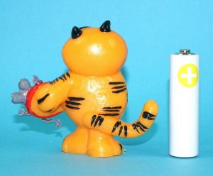 HEATHCLIFF & THE CATILLAC CATS PVC TOY FIGURE HEATHCLIFF 1984 YOLANDA