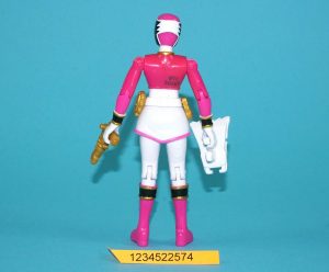 MMPR POWER RANGERS MEGAFORCE PINK RANGER 100% COMPLETE 2013 BANDAI